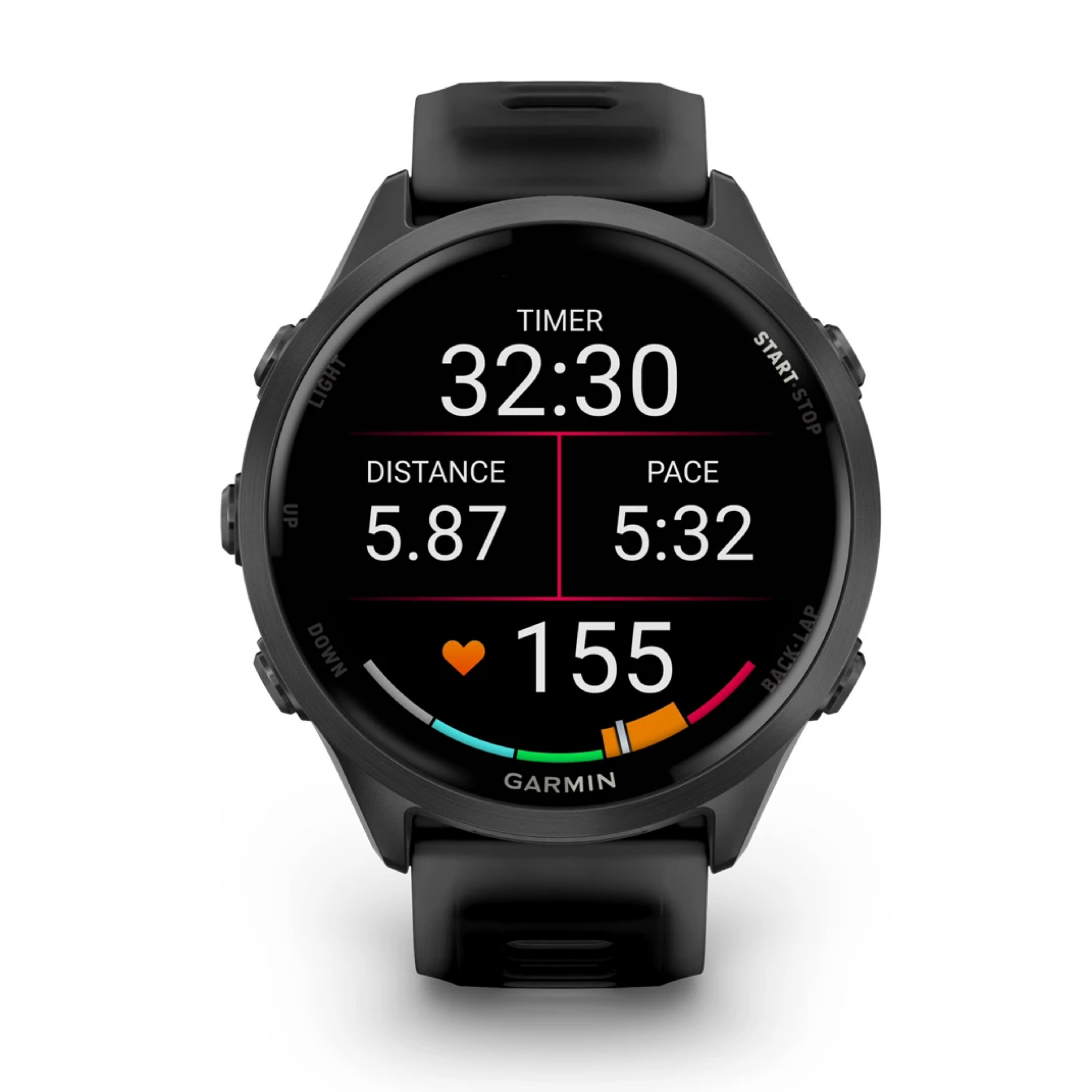 Garmin Forerunner 570 47mm - Slate Grey Aluminium with Black Band - Mac Shack