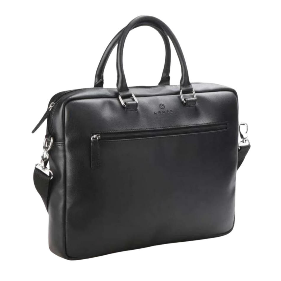 Cross Jasper Office Laptop Briefcase - Black - Mac Shack