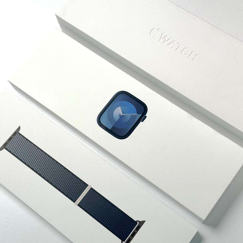 Apple Watch Series 9 (45mm, Midnight Aluminium with Midnight Sports Loop, GPS & Cellular) - Pre Owned / 3 Month Warranty - Mac Shack