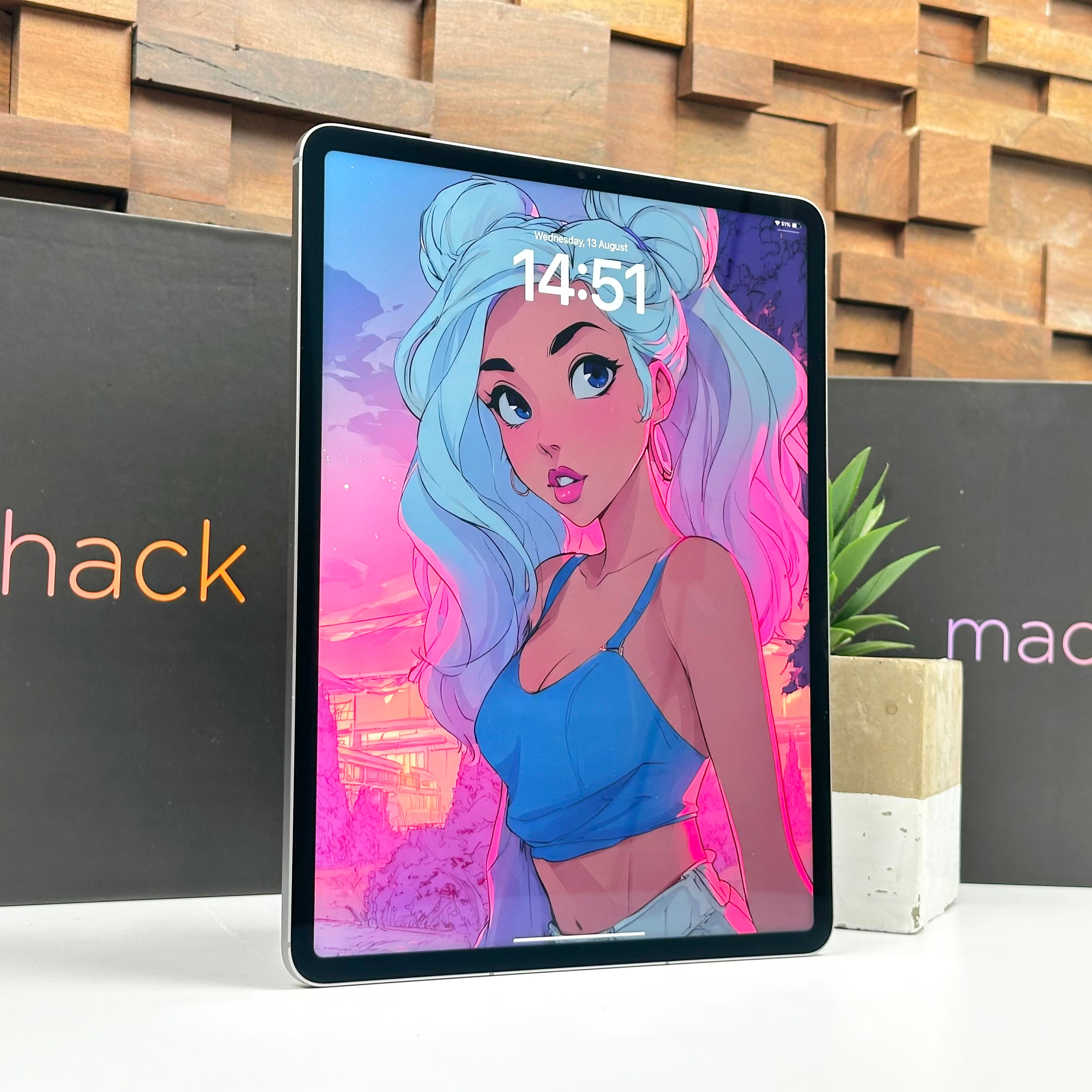 2022 12.9-inch Apple iPad Pro 6th Gen M2 (256GB, Wifi & Cellular, Space Gray) - Pre Owned / 3 Month Warranty - Mac Shack