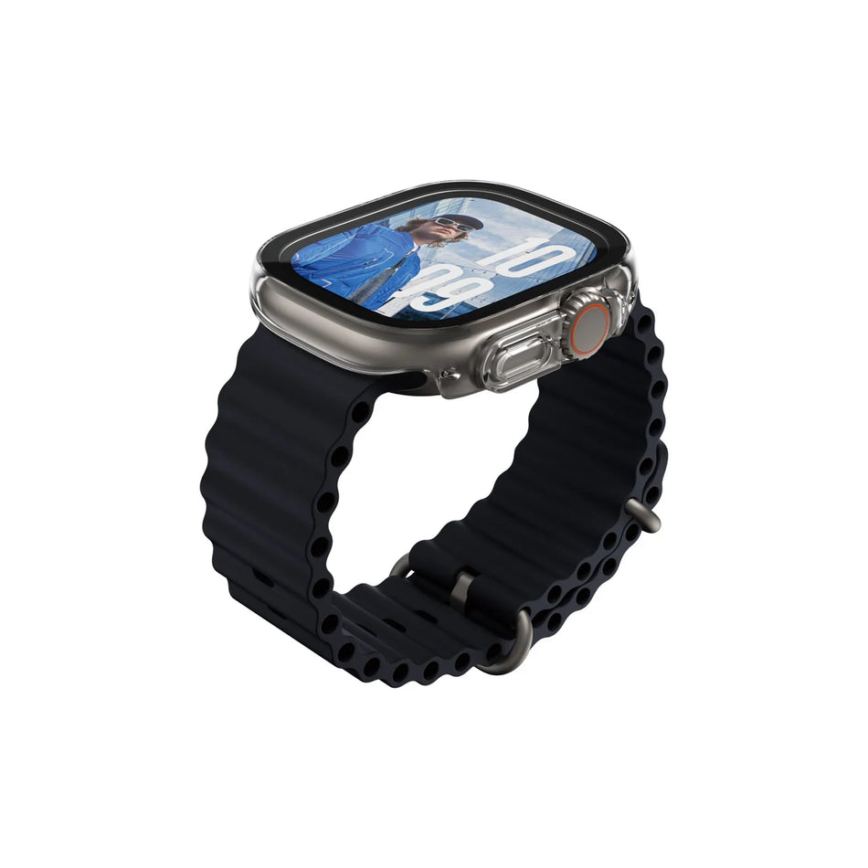 PanzerGlass™ Screen Protector Snappie Full Body Slim Apple Watch Series Ultra 2 49mm - Clear