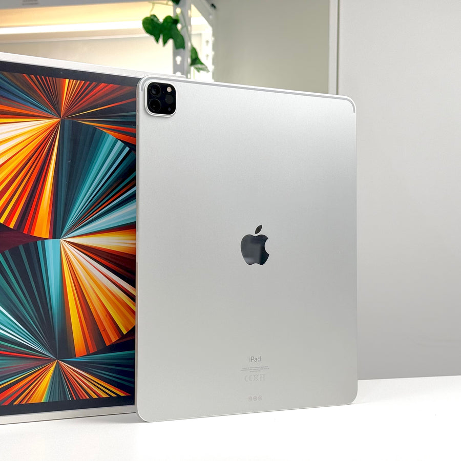 iPad Pro 12.9-inch 5th Gen M1 256GB WiFi Silver (2021) - Pre-Owned - Mac Shack