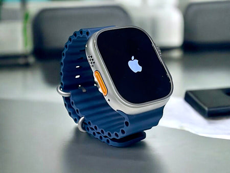 Apple Watch Ultra 2 (49mm, Titanium with Blue Ocean Band, GPS & Cellular) - Pre Owned / 3 Month Warranty - Mac Shack