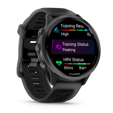 Garmin Forerunner 570 47mm - Slate Grey Aluminium with Black Band - Mac Shack