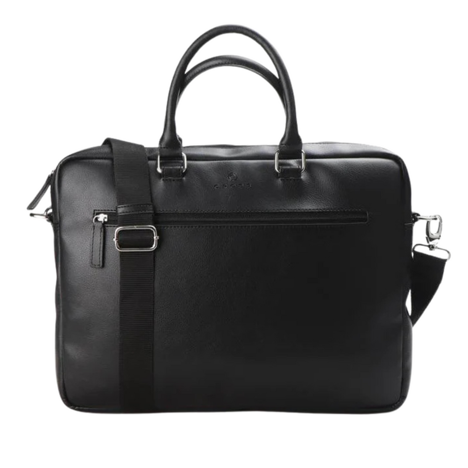 Cross Jasper Office Laptop Briefcase - Black - Mac Shack