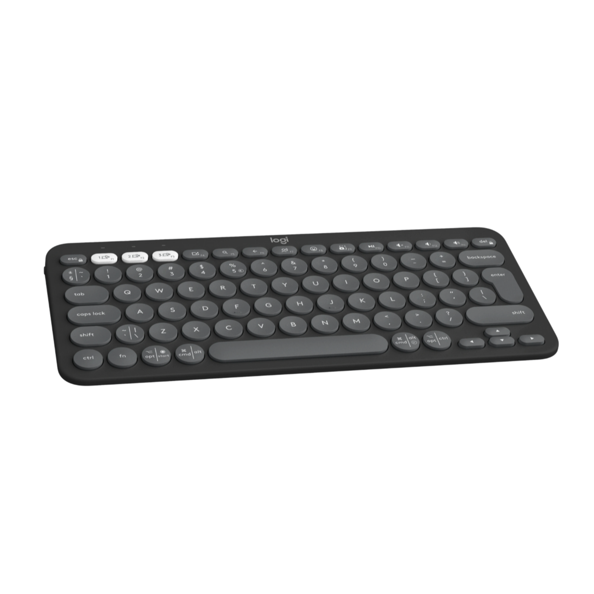 Logitech Pebble Keys 2 K380s Bluetooth Keyboard (Graphite), view 5