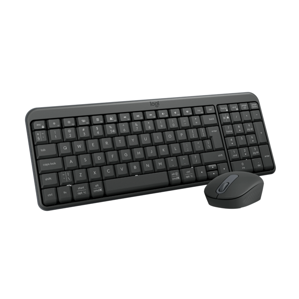Logitech MK250 Compact Bluetooth Wireless Combo (Graphite), view 3