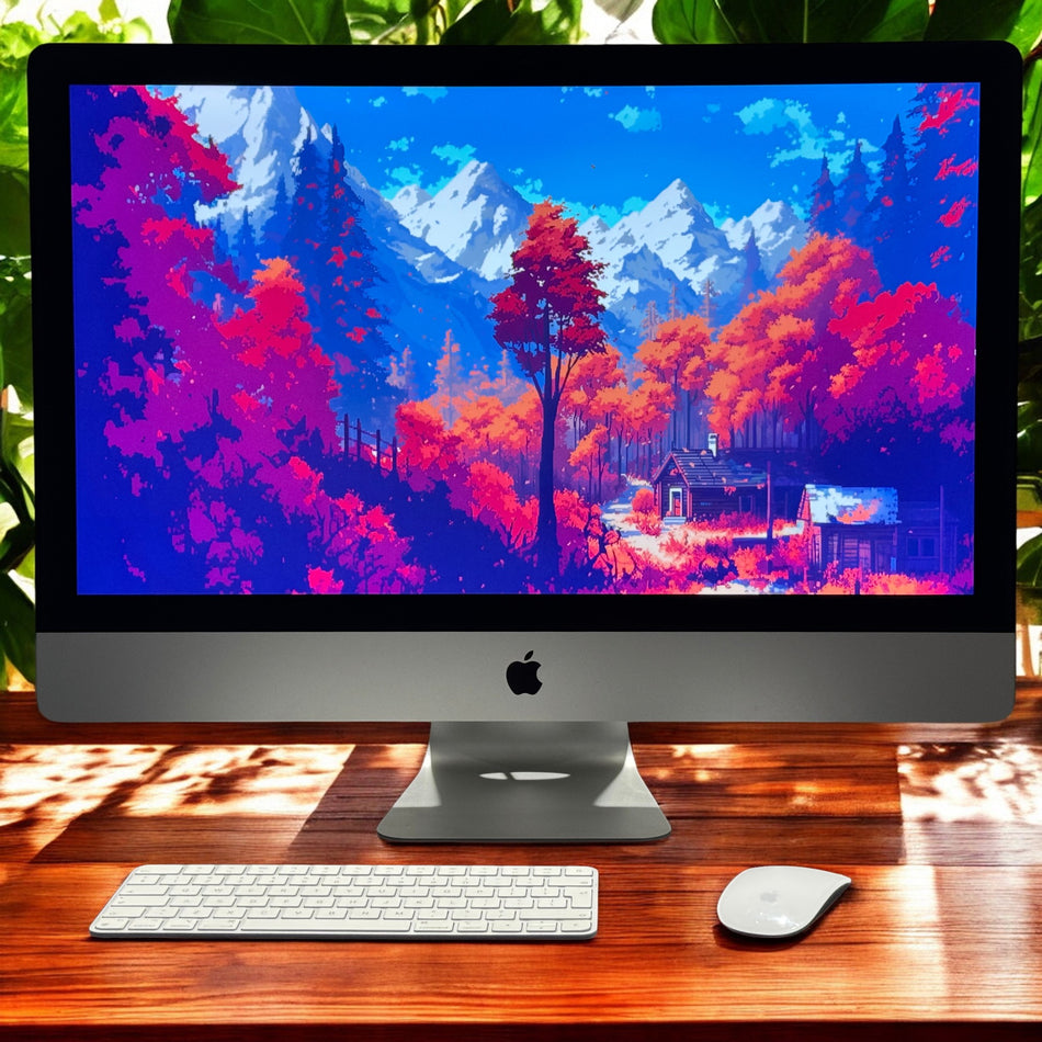 Apple iMac 27-inch 3.5GHz Quad-Core i5 (5K Retina, 80GB RAM, 1TB Fusion, Silver) - Pre Owned / 3 Month Warranty