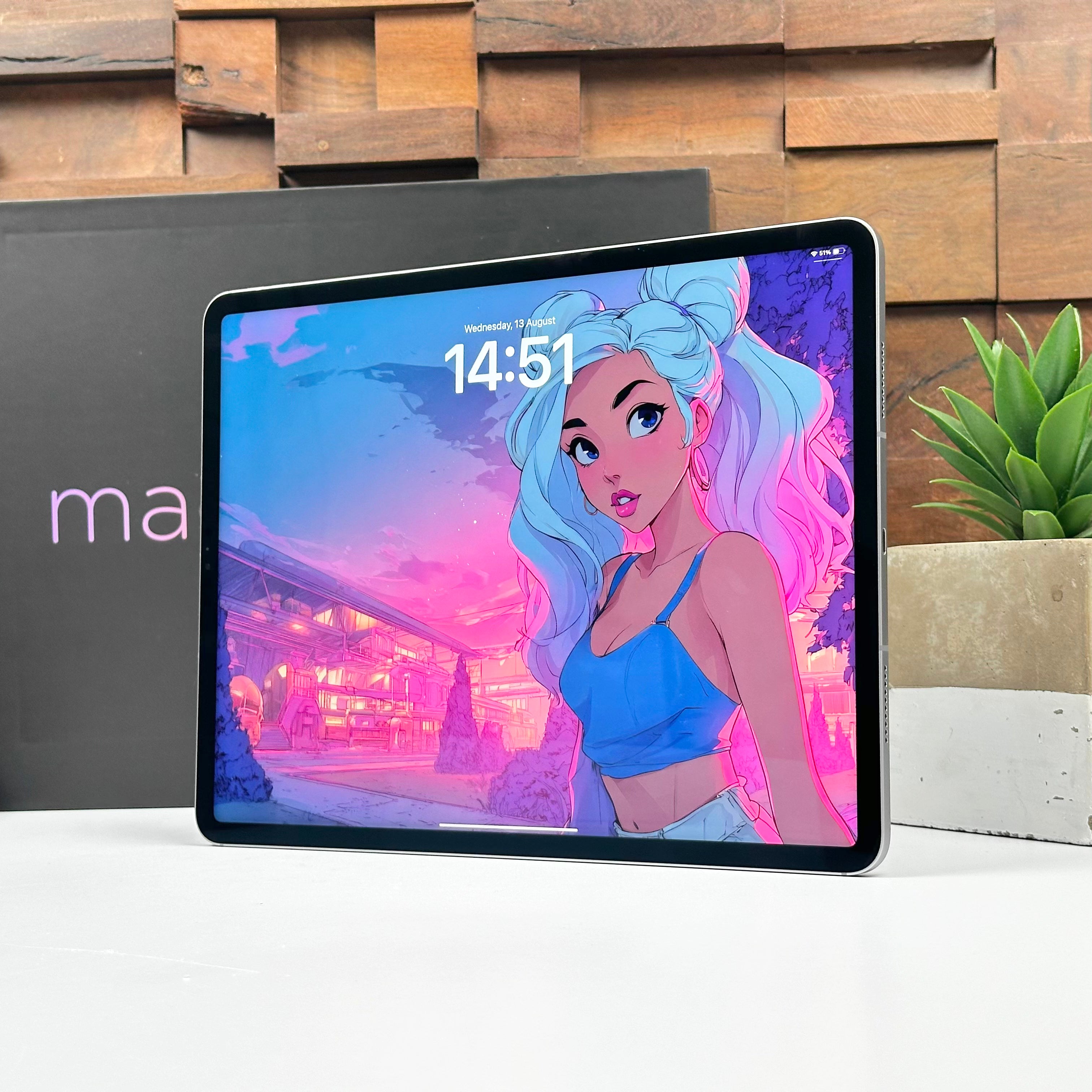 2022 12.9-inch Apple iPad Pro 6th Gen M2 (256GB, Wifi & Cellular, Space Gray) - Pre Owned / 3 Month Warranty - Mac Shack
