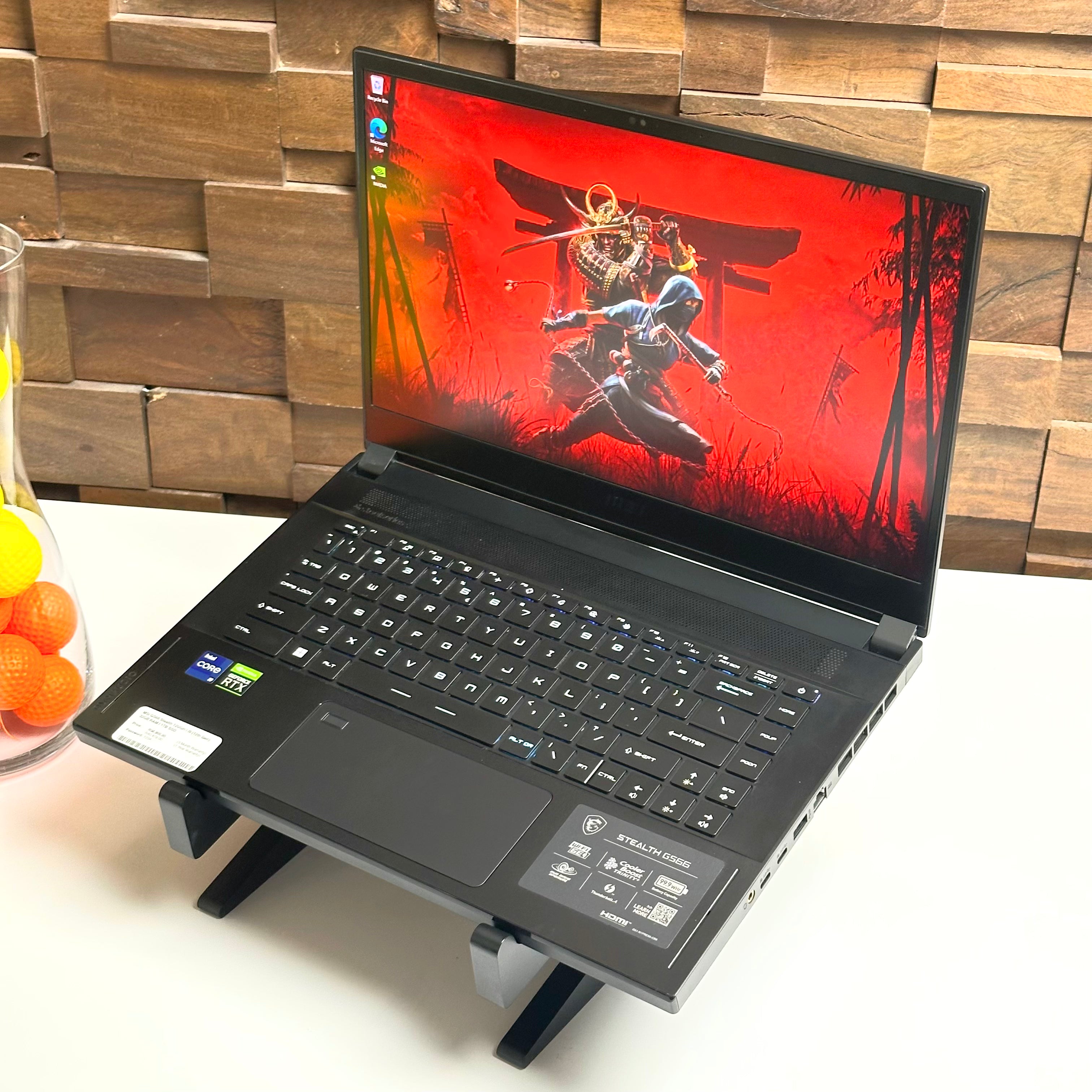 MSI Stealth GS66 15-Inch 2.9GHz 14-Core i9-12900H (4K UHD, 32GB RAM, 1TB SSD, NVIDIA GeForce RTX 3070 Ti, Black) - Pre Owned / 3 Month Warranty - Mac Shack