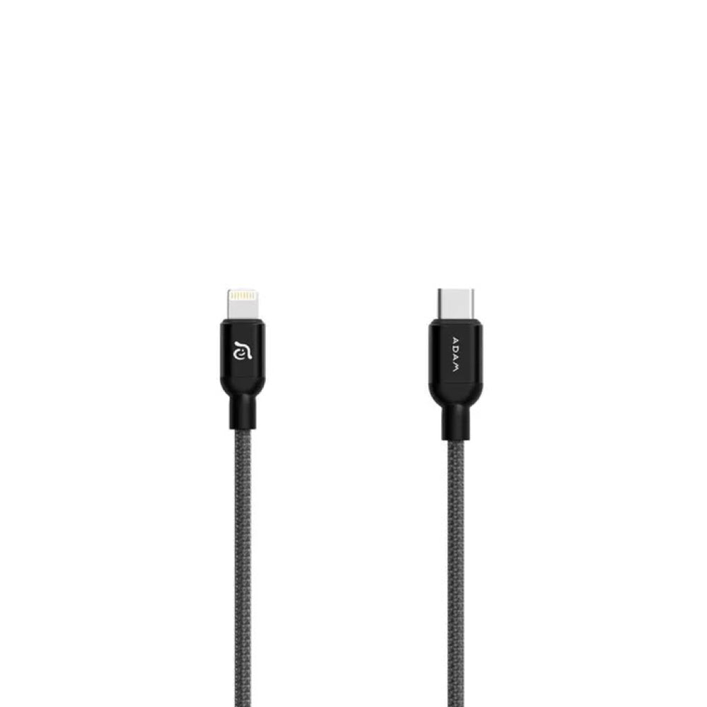 Peak II C200B - USB-C to Lightning Cable 2m - Black - Mac Shack