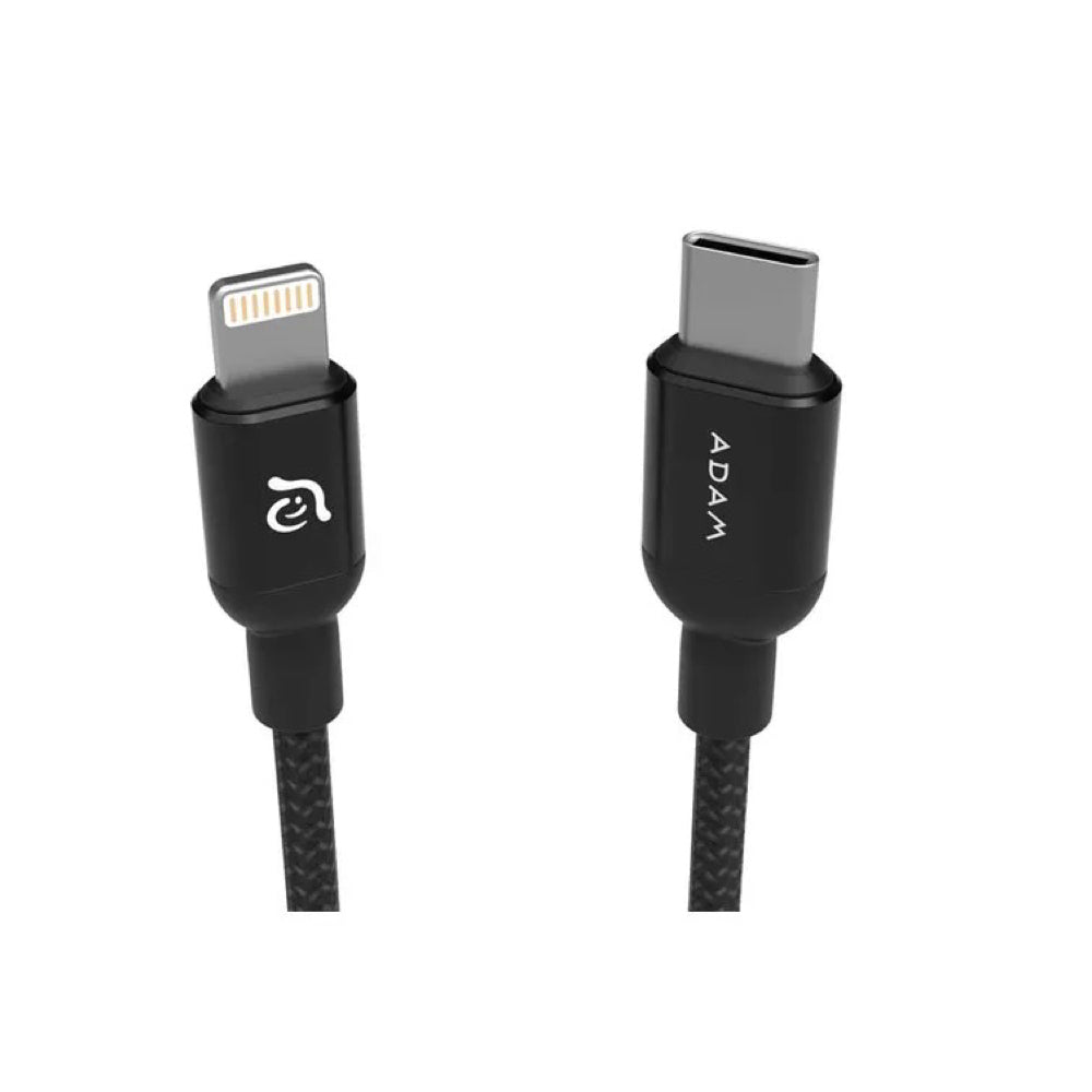 Peak II C200B - USB-C to Lightning Cable 2m - Black - Mac Shack