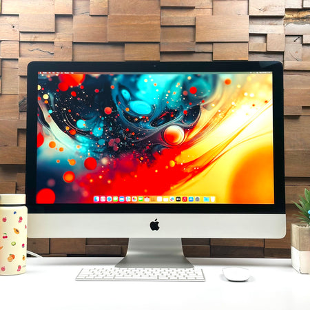 Apple iMac 27-inch 3.0GHz 6-Core i5 (5K Retina, 8GB RAM, 1TB Fusion, Silver) - Pre Owned  / 3 Month Warranty - Mac Shack