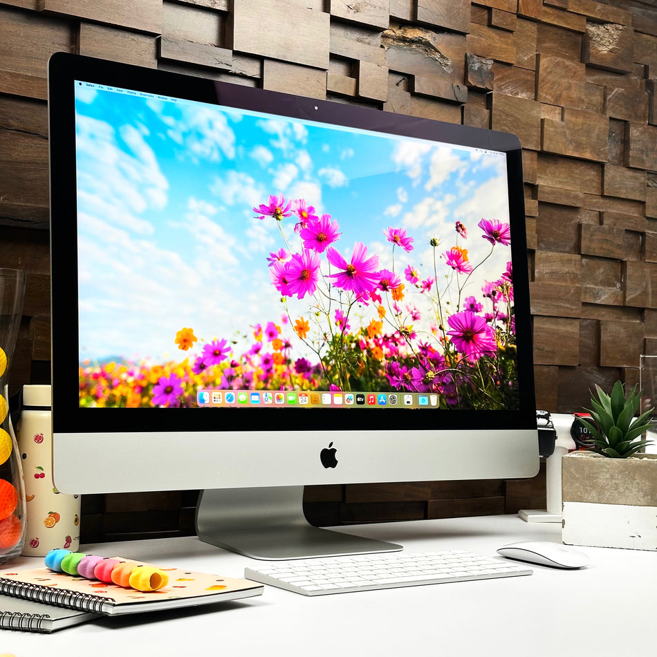 2020 Apple iMac 27-inch 3.1GHz 6-Core i5 (5K Retina, 8GB RAM, 256GB SSD, Silver) - Pre Owned / 3 Month Warranty