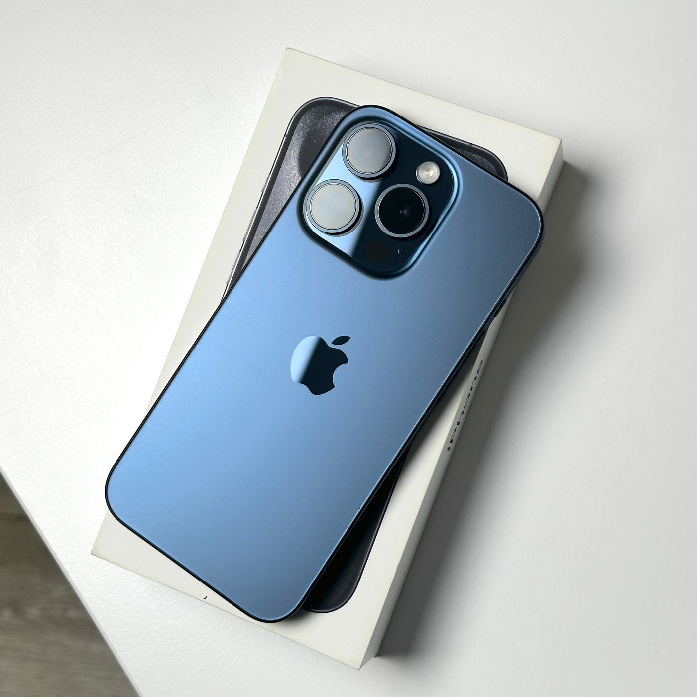 iPhone 15 Pro 128GB Blue Titanium (2023) - Pre-Owned - Mac Shack