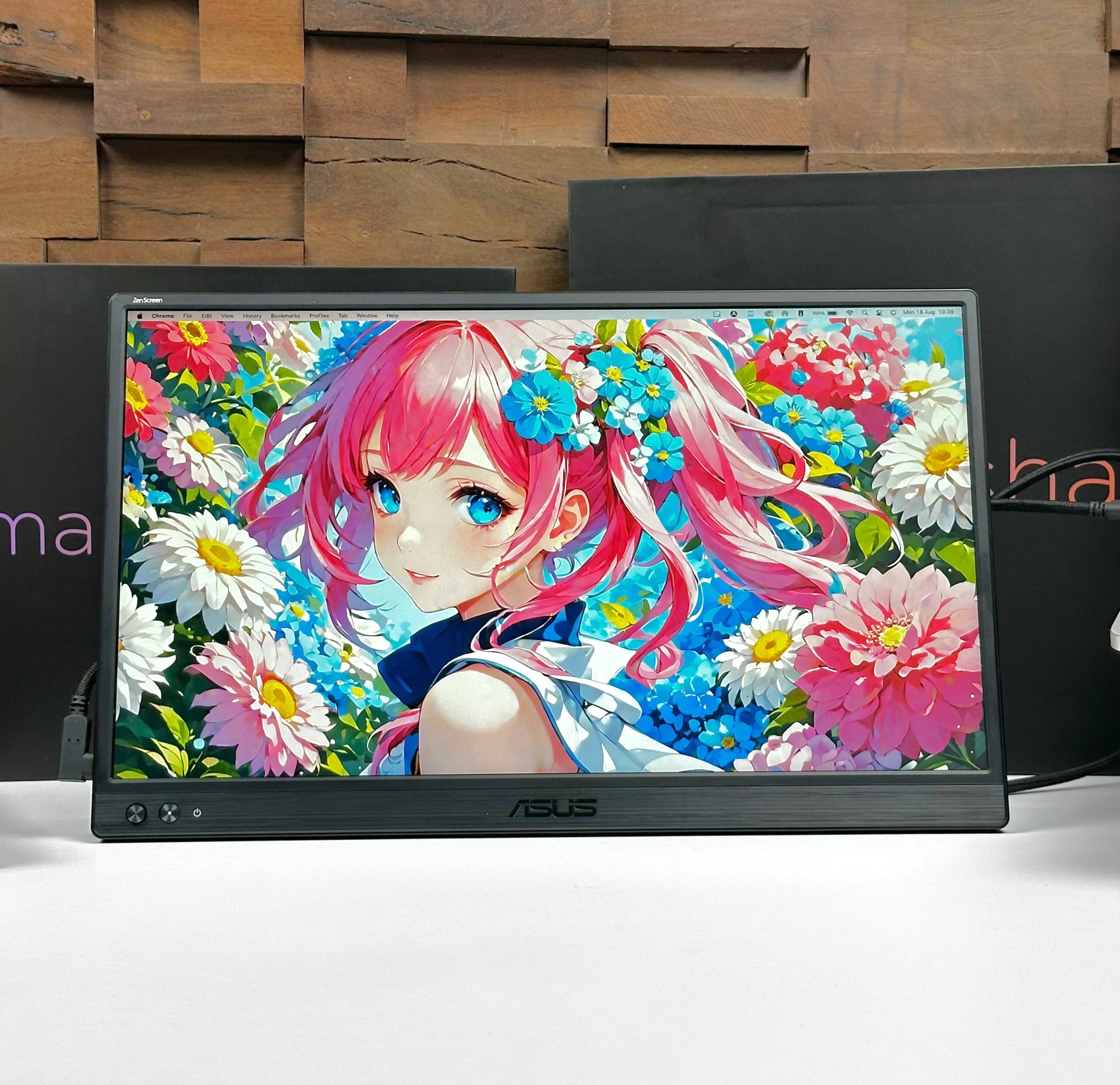ASUS MB169CK 16-Inch ZenScreen Portable USB Monitor (Full HD) - Mac Compatible - Pre Owned / 3 Month Warranty - Mac Shack
