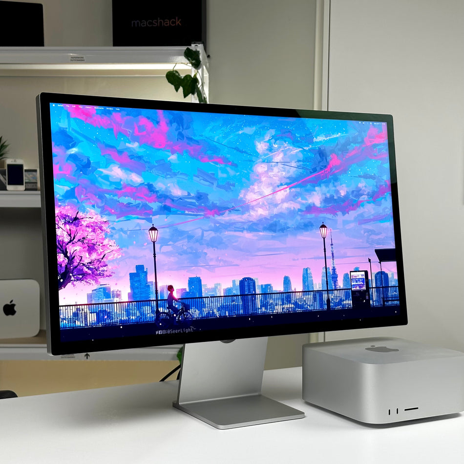 Mac Studio M2 Max 32GB 1TB Silver (2022) + Apple Studio 27" Display - Pre-Owned