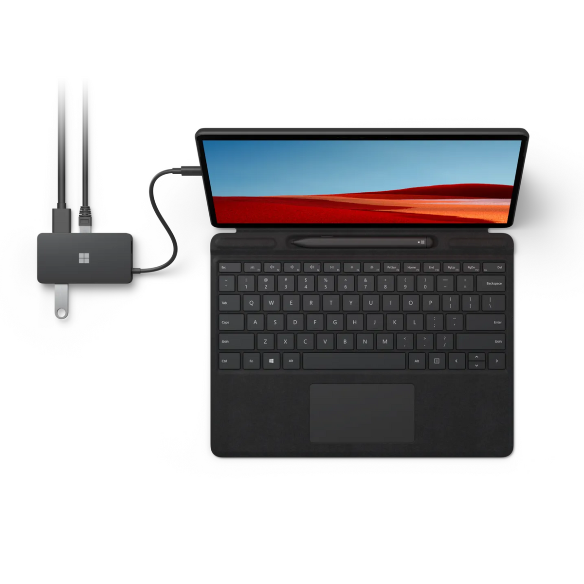 Microsoft Surface USB-C Travel Hub - Black - Mac Shack