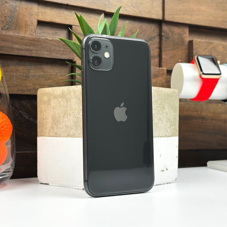 Apple iPhone 11 (64GB, Black) - Pre Owned / 12 Month Limited Warranty - Mac Shack