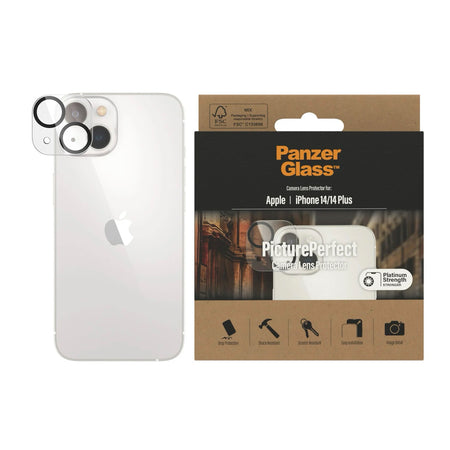 PanzerGlass™ Picture Perfect Camera Lens Protector Apple iPhone 14/14 Plus - Black - Mac Shack