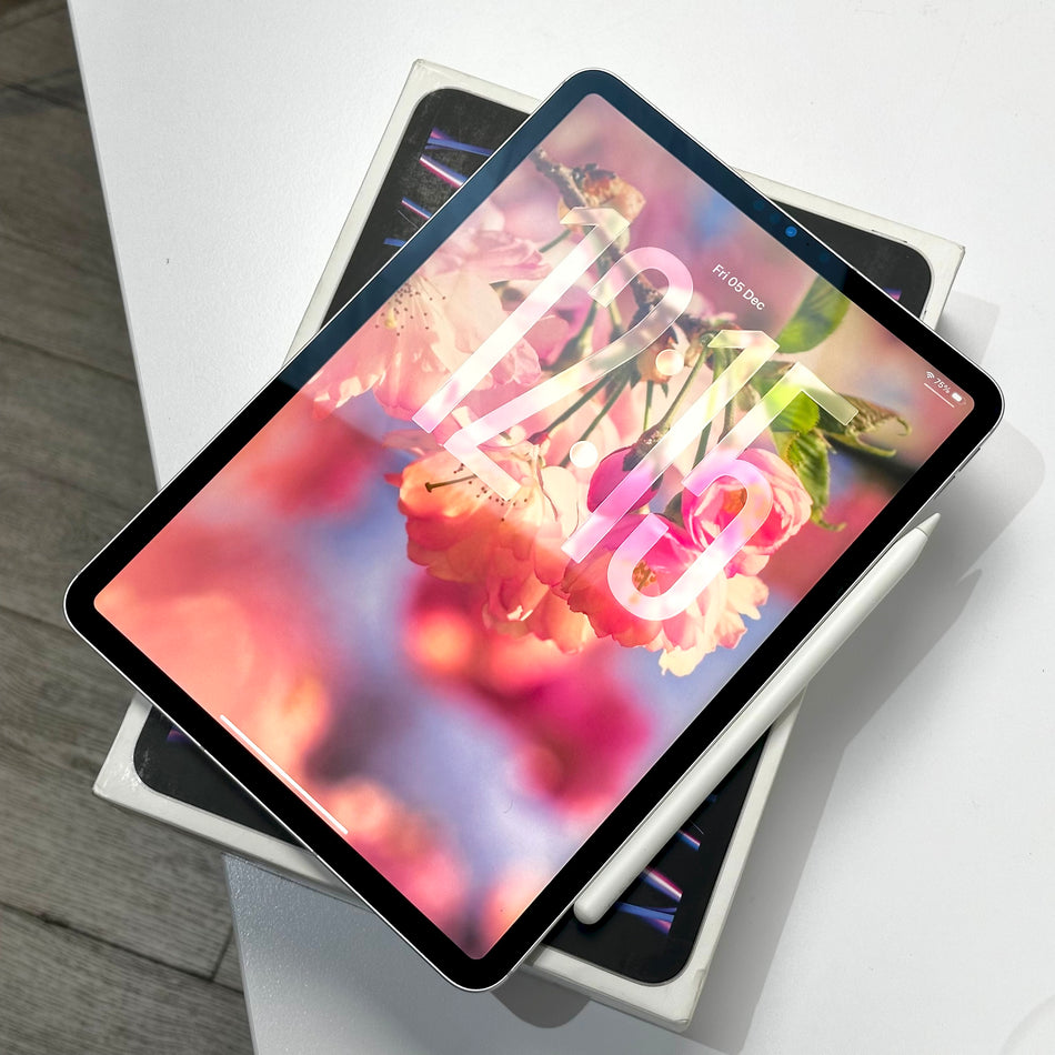 iPad Pro 11" 4th Gen M2 256GB Cellular Silver (2022) + Apple Pencil (2nd Generation) - Pre Owned