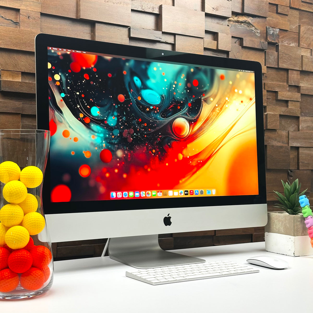 Apple iMac 27-inch 3.0GHz 6-Core i5 (5K Retina, 8GB RAM, 1TB Fusion, Silver) - Pre Owned  / 3 Month Warranty - Mac Shack