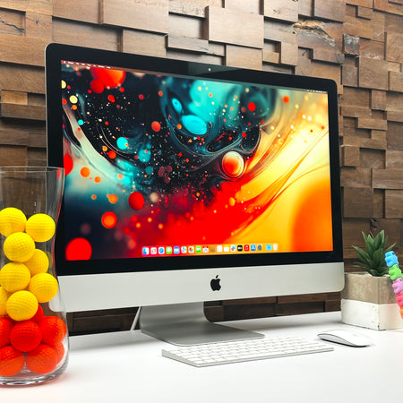 Apple iMac 27-inch 3.0GHz 6-Core i5 (5K Retina, 8GB RAM, 1TB Fusion, Silver) - Pre Owned  / 3 Month Warranty - Mac Shack