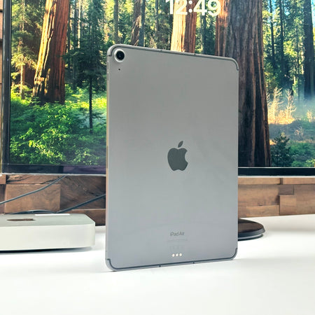 2022 10.9-Inch Apple iPad Air 5th Gen M1 (64GB, Wifi & Cellular, Space Gray) - Pre Owned / 3 Month Warranty - Mac Shack