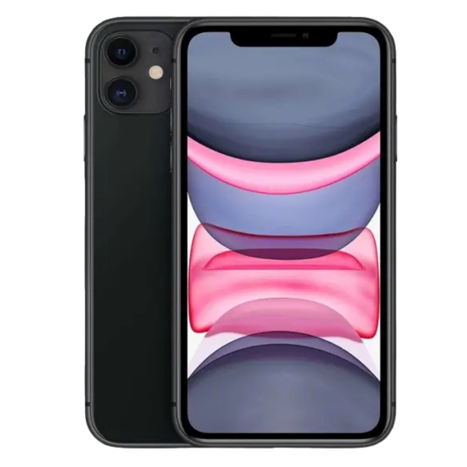 Apple iPhone 11 (64GB, Black) - Pre Owned / 12 Month Limited Warranty - Mac Shack