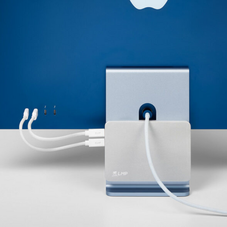 LMP USB-C DuoDock, 9-Port Dock & NVMe Storage - Silver - Mac Shack