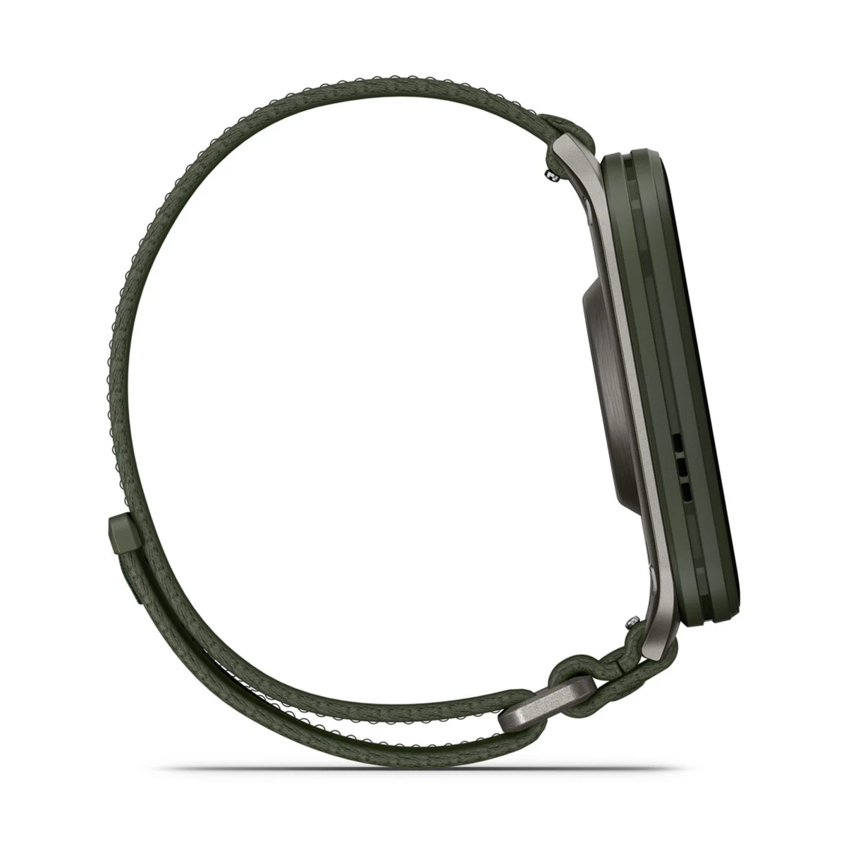 Garmin Venu X1 - Moss with Titanium Caseback and Moss ComfortFit Nylon Band - Mac Shack