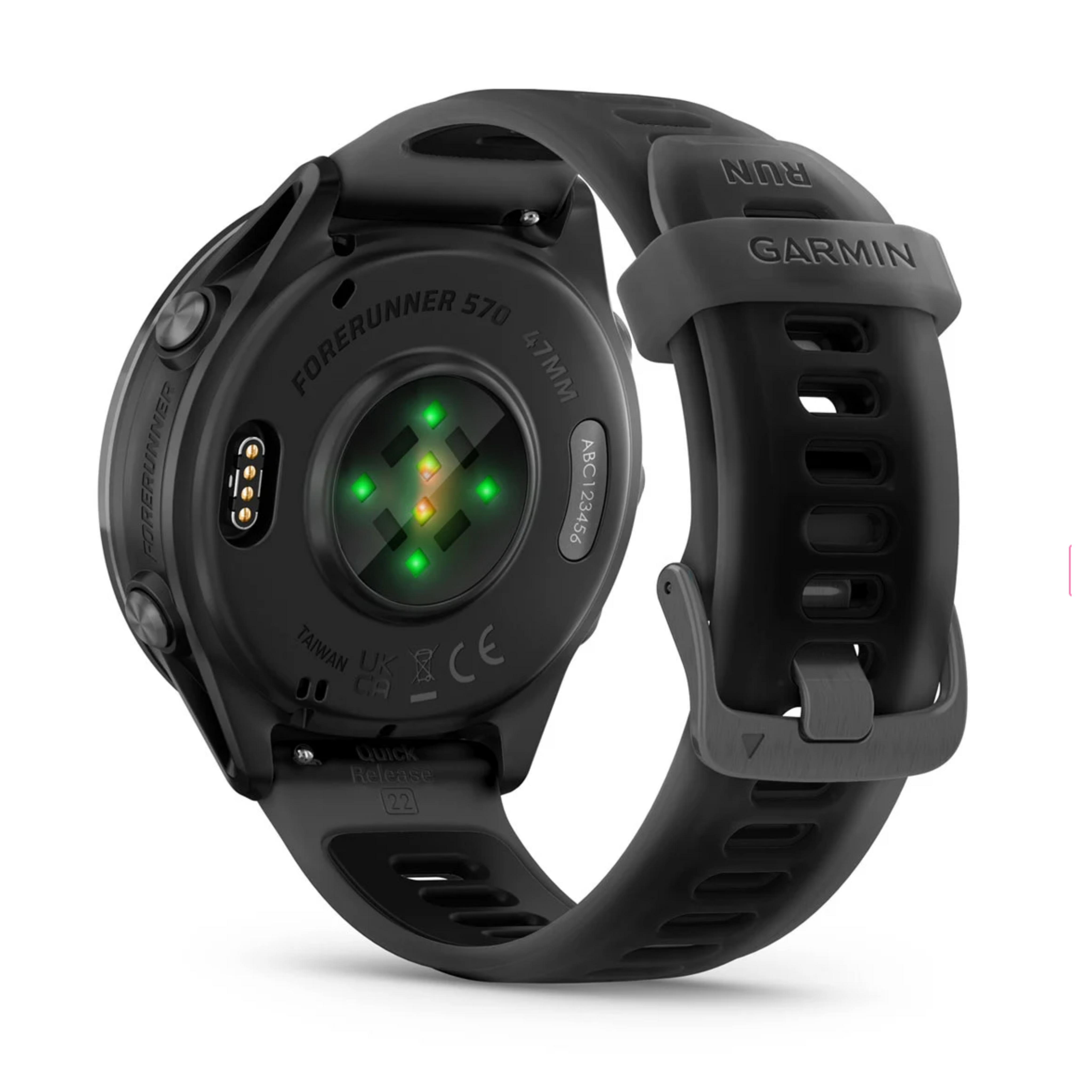 Garmin Forerunner 570 47mm - Slate Grey Aluminium with Black Band - Mac Shack