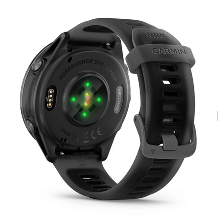 Garmin Forerunner 570 47mm - Slate Grey Aluminium with Black Band - Mac Shack
