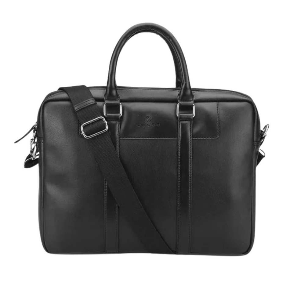 Cross Francisco Office Laptop Briefcase - Black - Mac Shack