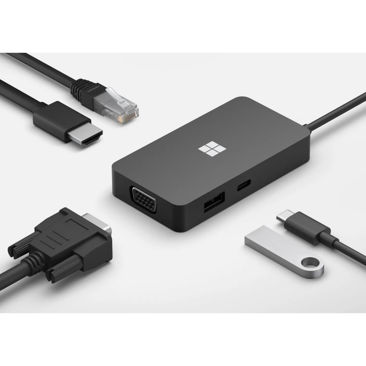 Microsoft Surface USB-C Travel Hub - Black - Mac Shack