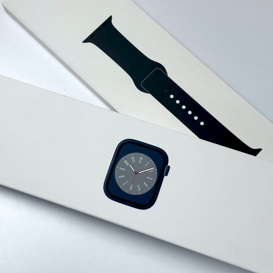 Apple Watch Series 8 45mm Midnight Aluminium Cellular (2022) - Pre-Owned