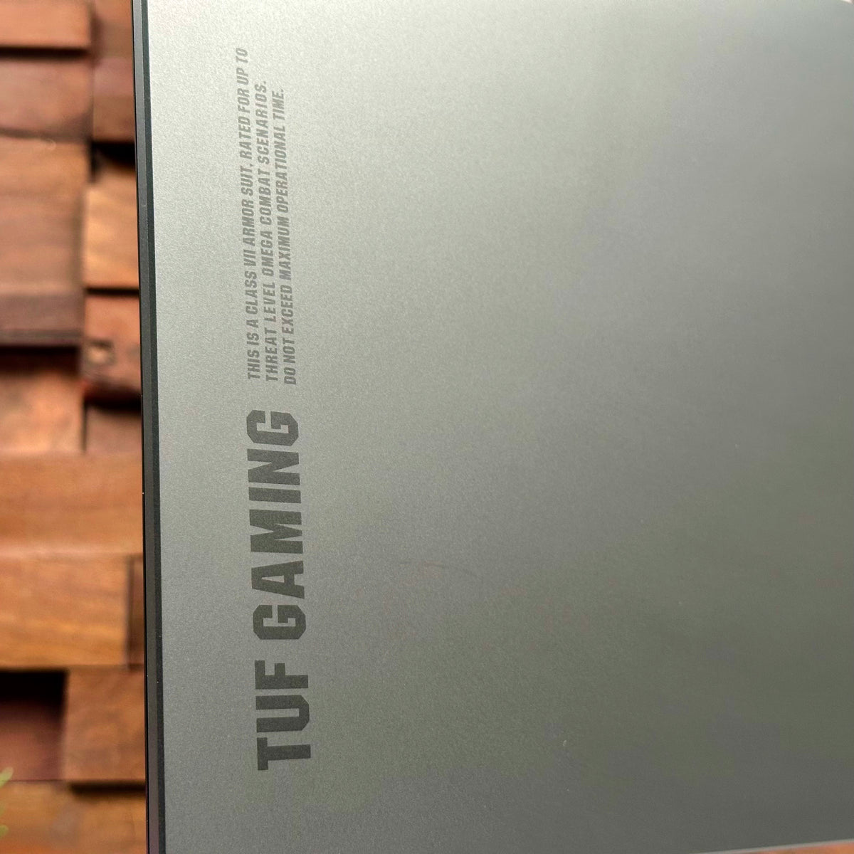 ASUS TUF Gaming A15 15-inch 4.0GHz 8-Core AMD Ryzen 9-8945H (32GB RAM, 1TB SSD, NVIDIA GeForce RTX 4070, Jaegar Grey) - Pre Owned / 3 Month Warranty - Mac Shack