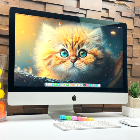Apple iMac 27-inch 3.5GHz Quad-Core Intel Core i5 (5K Retina, 48GB RAM, 1TB Fusion, Silver) - Pre Owned / 3 Month Warranty - Mac Shack