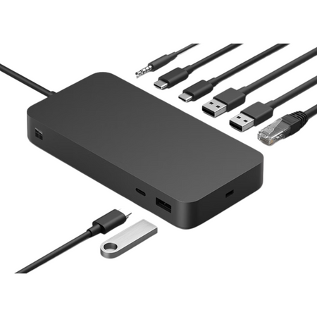 Microsoft Surface ThunderBolt 4 Dock - Black - Mac Shack
