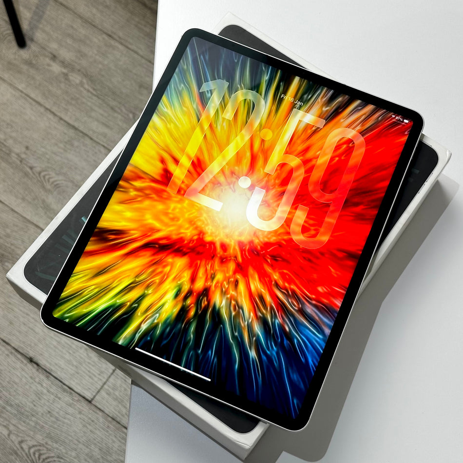 iPad Pro 12" 5th Gen M1 128GB Cellular Silver (2021) - Pre-Owned