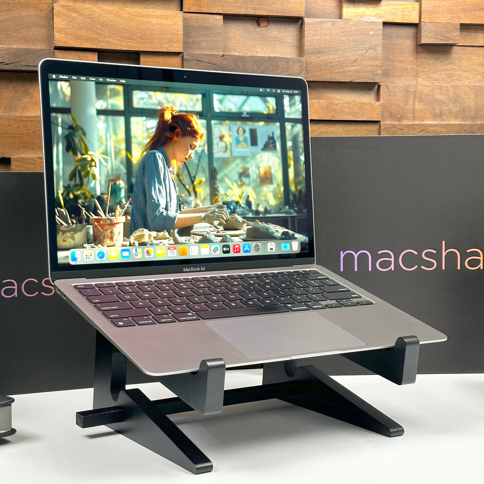 2020 Apple MacBook Air 13-inch M1 8-Core CPU, 7-Core GPU (16GB Unified RAM, 256GB SSD, Space Gray) - Pre Owned / 3 Month Warranty - Mac Shack