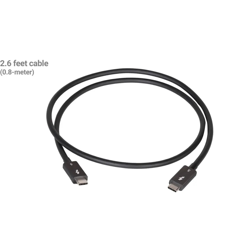 Sonnet Thunderbolt 5 Cable, 0.8m - Black