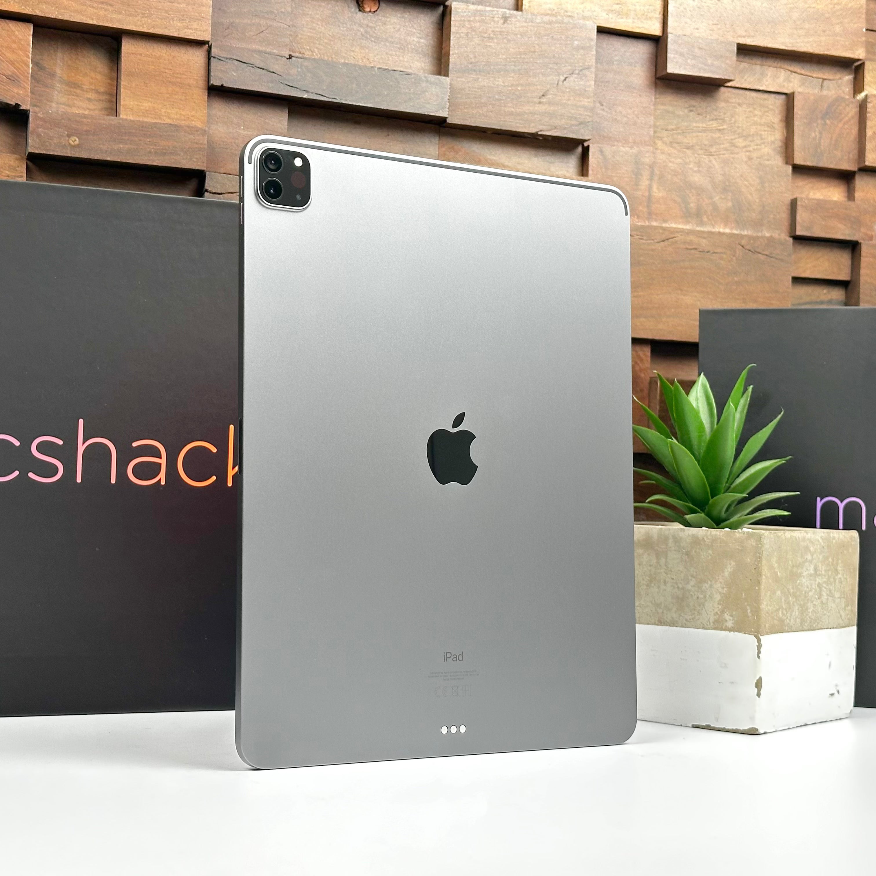 Combo Deal 2021 12.9-inch Apple iPad Pro 5th Gen M1 (256GB, Wifi, Space Gray) + Apple Magic Keyboard - Pre Owned / 3 Month Warranty - Mac Shack