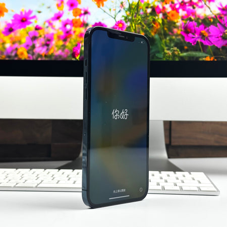 Apple iPhone 12 Pro Max (128GB, Pacific Blue) - Pre Owned / 12 Month Limited Warranty - Mac Shack