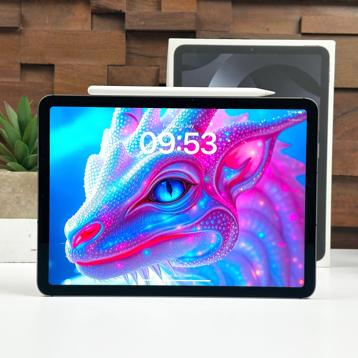 Combo Deal 2022 10.9-Inch Apple iPad Air 5th Gen M1 (64GB, Wifi & Cellular, Space Gray) + Apple Magic Keyboard + Apple Pencil 2nd Generation- Pre Owned / 3 Month Warranty - Mac Shack