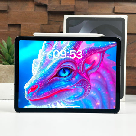 Combo Deal 2022 10.9-Inch Apple iPad Air 5th Gen M1 (64GB, Wifi & Cellular, Space Gray) + Apple Magic Keyboard + Apple Pencil 2nd Generation- Pre Owned / 3 Month Warranty - Mac Shack