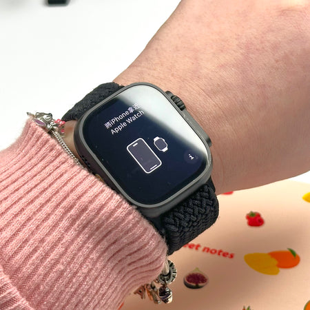 Apple Watch Ultra 2 (49mm, Black Titanium with Black Nylon Sport Strap, GPS & Cellular) - Pre Owned / Apple Limited Warranty - Mac Shack