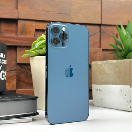 Apple iPhone 12 Pro Max (256GB, Pacific Blue) - Pre Owned / 3 Month Warranty - Mac Shack