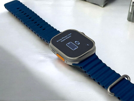 Apple Watch Ultra 2 (49mm, Titanium with Blue Ocean Band, GPS & Cellular) - Pre Owned / 3 Month Warranty - Mac Shack