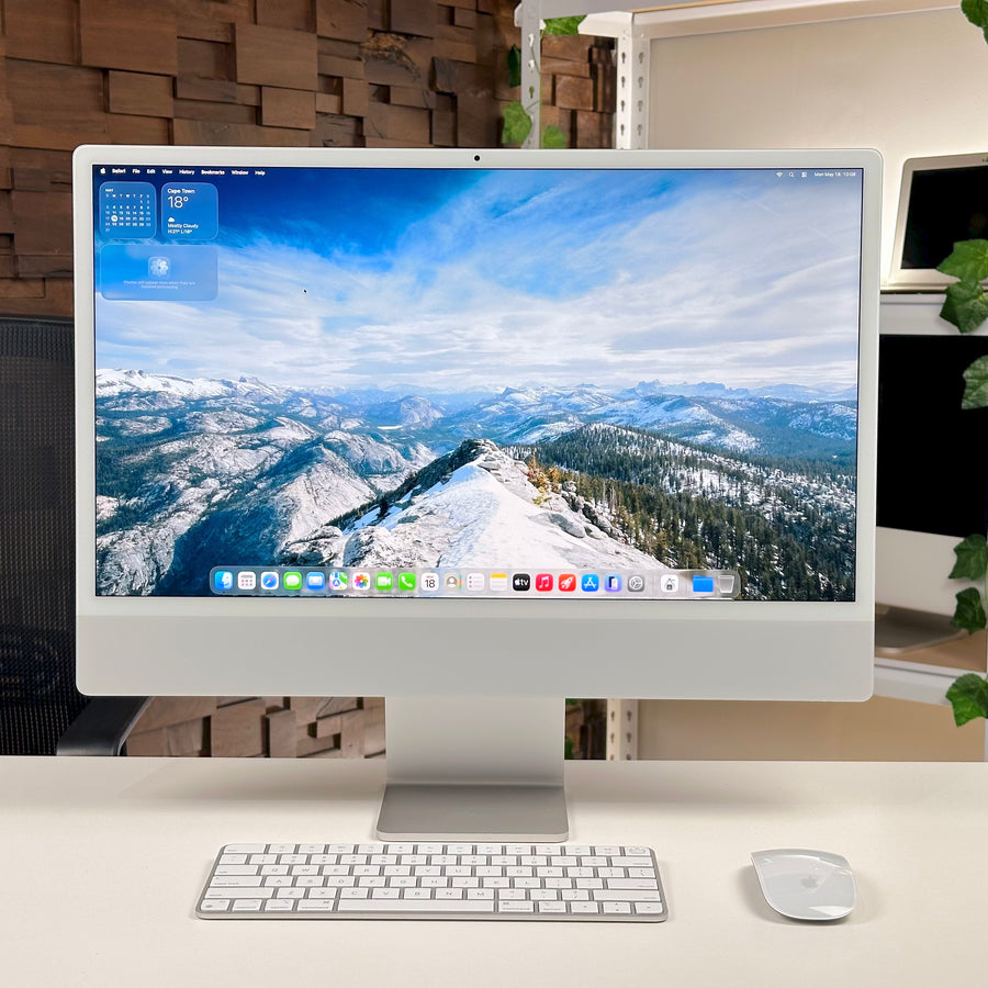 iMac 24-inch M1 8GB 512GB Silver (2021) - Pre-Owned - Mac Shack